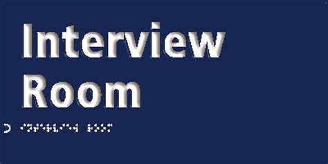 Sign for Interview Room 的图像结果