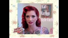 50s Hairstyles Hair Tutorial by Vintage 1950 S Curly Hair Tutorial Ala Marilyn By 50s Hairstyles Hair Tutorial