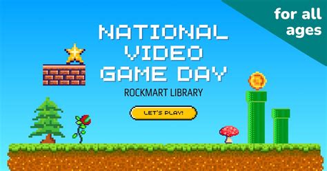 National Video Game Day Movie & Activity, 316 N Piedmont Ave, Rockmart ...