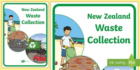 New Zealand Waste Collection Display Poster