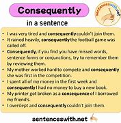 Image result for conseqently