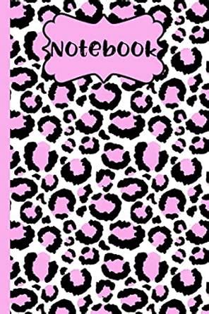 Buy Notebook: Cheetah Print Design Blank Lined Notebook(6 X 9 Inches ...