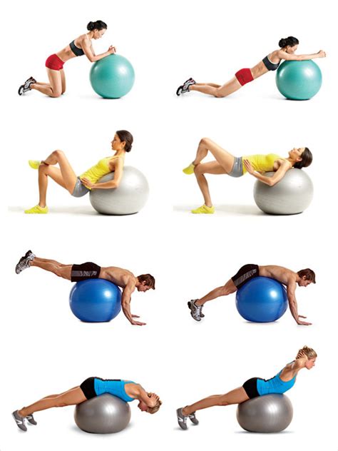 Image result for Using Balance Ball Exercises