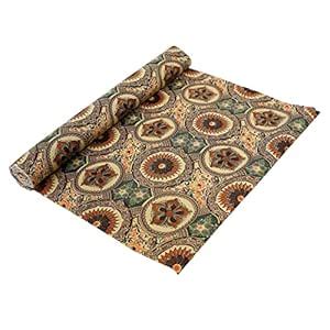 Kuber Industries Shelf Mat | Rangoli Print Shelf Liner | Placemat for ...