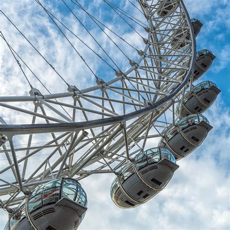 Download wallpaper 2780x2780 ferris wheel, sky, clouds, structure ipad ...