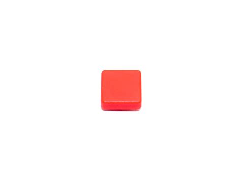 Buy Red Square Cap for 12x12mm Tactile Push Button at HNHCart.com