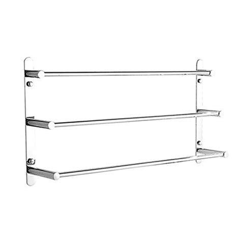 LightinTheBox Stainless Steel Bathroom Shelves 23.6 Inch Three Towel ...