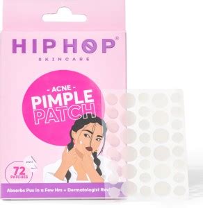HipHop Skincare Acne Pimple Patch | Hydrocolloid & Salicylic Acid ...