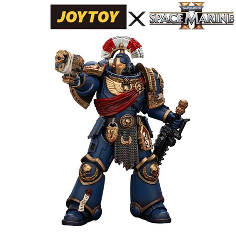 Warhammer 40,000: Space Marine 2 Ultramarines Relic Secundus Armor wit