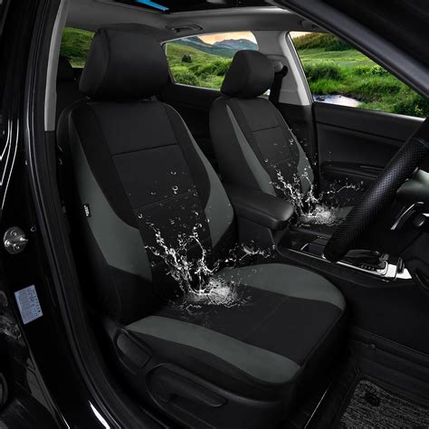 Amazon.com: GIANT PANDA Neoprene Front Car Seat Covers, Leak-Proof & Waterproof Car Seat ...