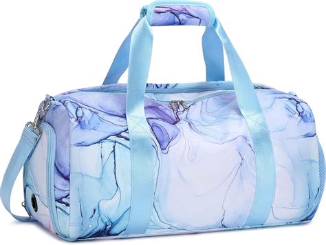 Amazon.com | Sports Duffel for Girls Dance Bag Girls Duffle Weekender ...