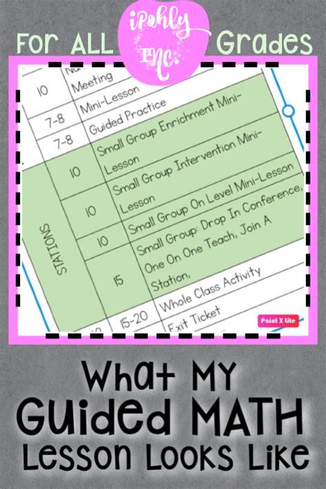 Guided Math Lesson 的图像结果