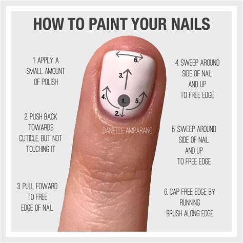 HOW TO PAINT YOUR NAILS | Nail painting tips, Gel nails diy, Gel nails ...