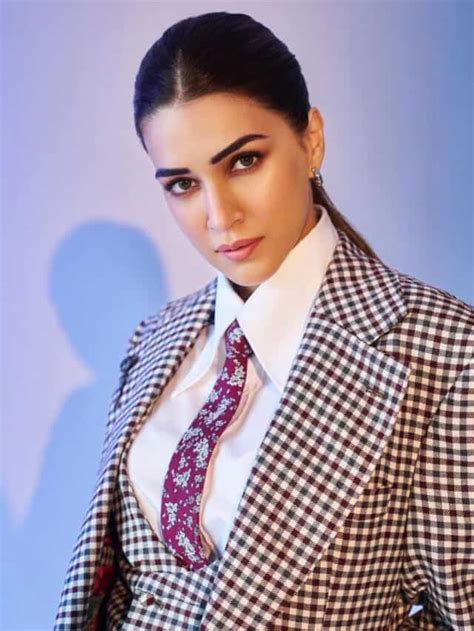 Kriti Sanon’s checkered pantsuit is made to ace that first interview ...