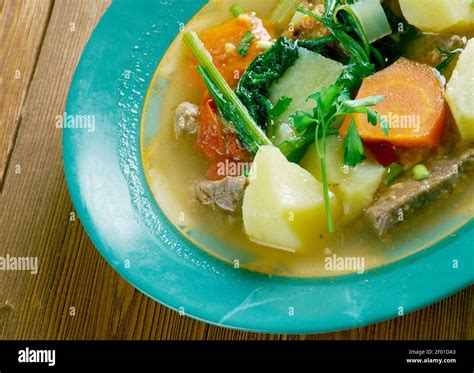 Cow Foot Soup Stock Photo - Alamy