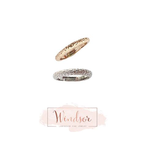 Molten ring set | LHWindsor Fine Jewel
