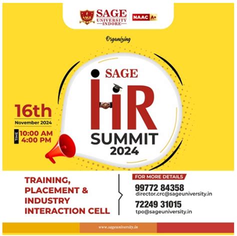 Our Events | SAGE University Indore MP