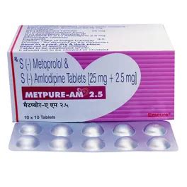 Metpure AM 2.5 Tablet | Uses, Side Effects, Price | Apollo Pharmacy