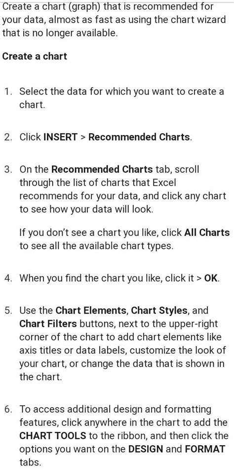 How do you create a chart in excel? - Brainly.in