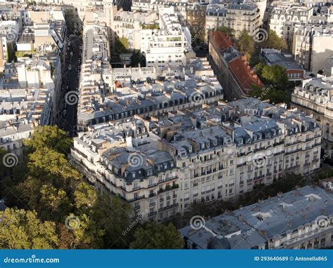 Paris Cityscape from the Eiffel Tower, France Stock Image - Image of eiffel, outdoors: 293640689