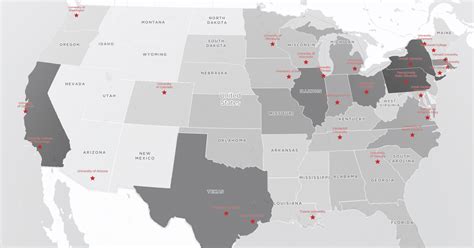 An Interactive Map Of US Universities: See Colleges By State