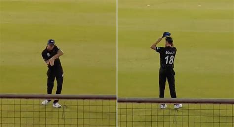 [Watch] Trent Boult imitates his RR captain Sanju Samson in SA vs NZ ...