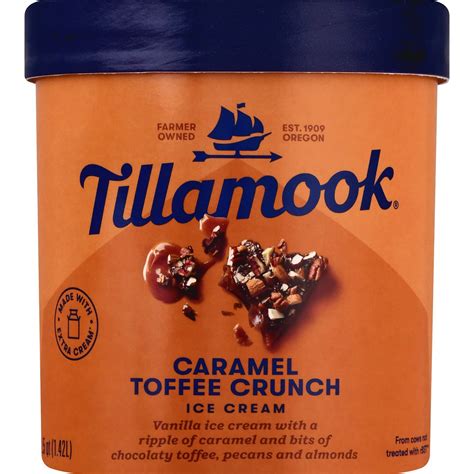 Tillamook Cookies & Cream Ice Cream 1.42L - Kaiser Foods