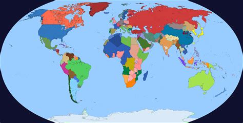 Map Of 1950