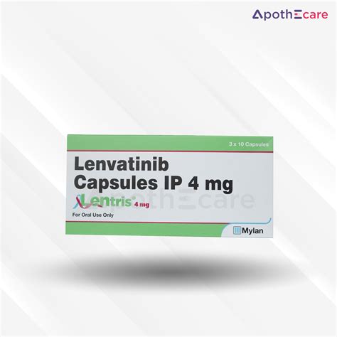 Buy Lentris 4mg Capsule Online: Uses, Price, Dosage, Side Effects