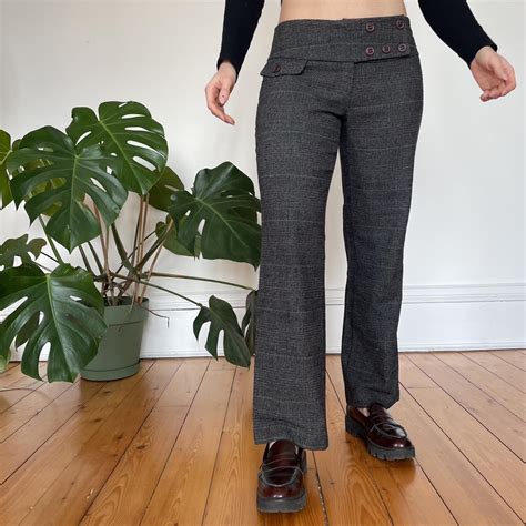 Women's Grey Trousers | Depop