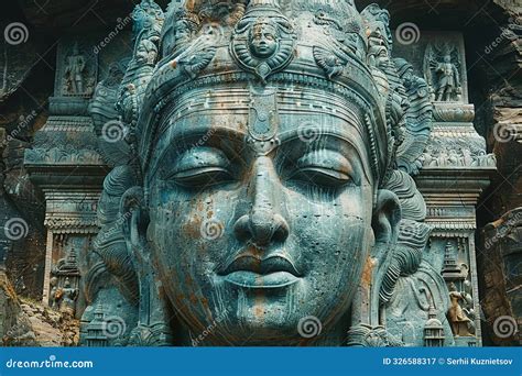 Monument Monument To Ashoka, Leader of Hinduism and Buddhism. Emperor ...