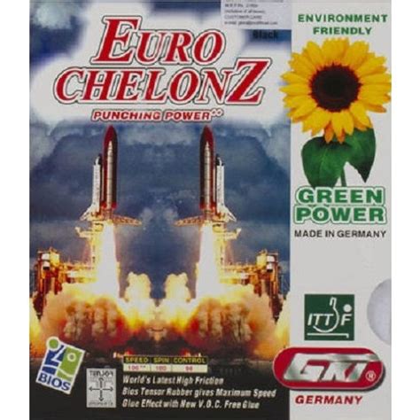 GKI Euro Chelonz Table Tennis Rubber