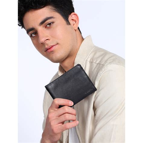 Buy Sassora Black Premium Leather Bifold Rfid Money Wallet Online