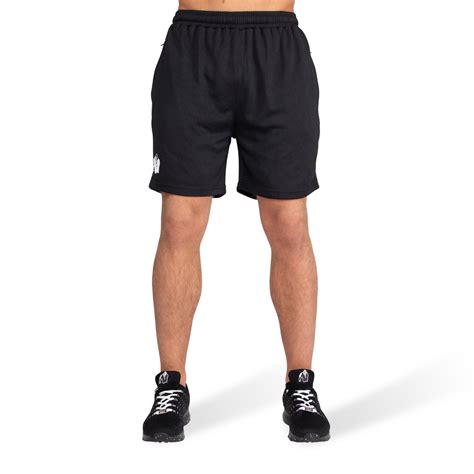 Reydon Mesh Shorts 2.0 - Black – Gorillawear India