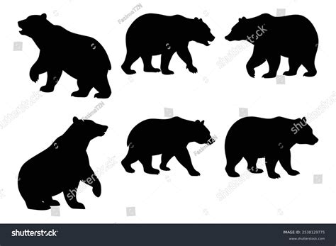 77+ Thousand Black Bear Silhouette Royalty-Free Images, Stock Photos ...