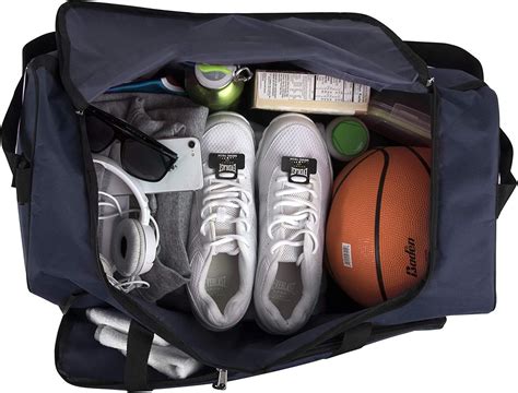 Buy 22 Inch 40 Liter Duffle Bag Extra Large Wide Open Multi Pocket ...