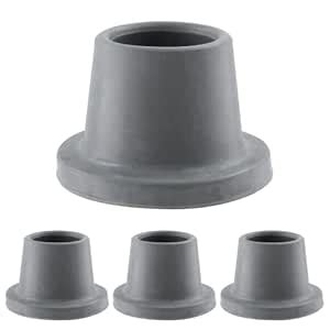 1 Inch Replacement Feet for Shower Chair Bath Seat, 4 Pack Rubber Tips ...