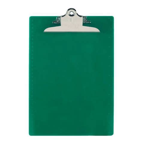 8-1/2" x 11" Clipboard, Green - Walmart.com
