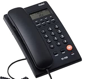 Hola ! TF 700 Speaker Corded Landline Phone with Caller ID (Cli) and ...