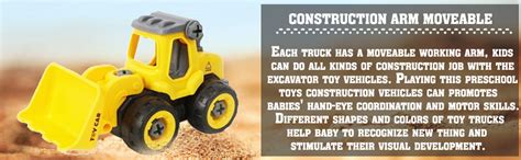 Kiddie Galaxia Toy Vehicles Set of 4 DIY Take Apart Toys Construction ...