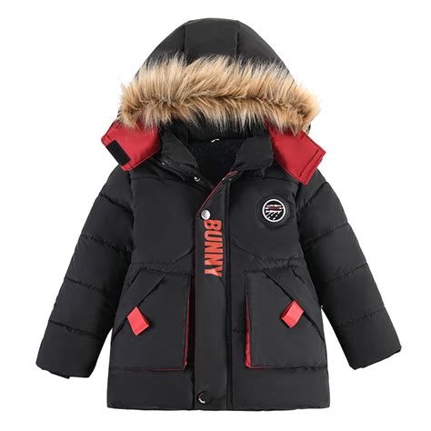 Kids Down Coat Kids Winter Jacket Puffer Coat with Hood Warm Toddler ...