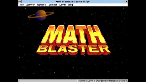 Math Blaster PC 的图像结果