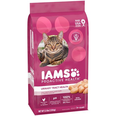 IAMS PROACTIVE HEALTH Adult Urinary Tract Healthy Dry Cat Food with ...