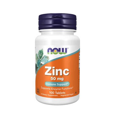 Now Zinc 50 mg Immune support – FarmaOn