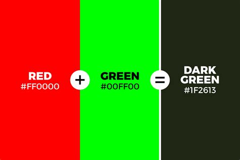 What Color Does Red and Green Make When Mixed Together? – CreativeBooster