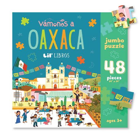 Vámonos: Oaxaca Jumbo Puzzle (Bilingual: English and Spanish) – Min'na