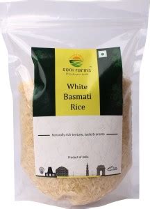 SONI FARMS BASMATI RICE | Perfectly Aged | Long Grain - 2 Kg Basmati ...