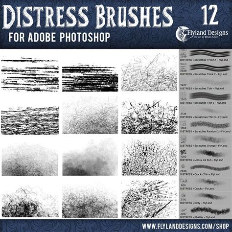 Custom Adobe Photoshop Brushes
