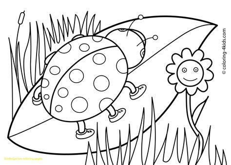 Coloring Pages Kindergarten