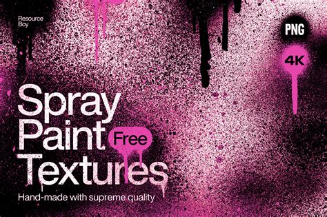 200 Spray Paint Textures - Free Download [PNG Background]